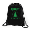 gravity falls oregon pine Drawstring Bags