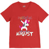 Born Unicorns-Born August V-Neck Tee