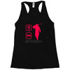 eat sleep battlefield Racerback Tank