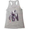 bear block Racerback Tank