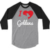 i love goldens 3/4 Sleeve Shirt