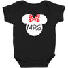 Mr. and Mrs. Matching Baby Bodysuit