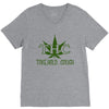 THC Toke Hold Cough T-Shirt V-Neck Tee