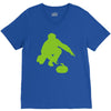 curling V-Neck Tee