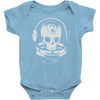astronaut skull Baby Bodysuit