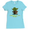 size matters not Ladies Fitted T-Shirt