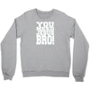 need jesus bro Crewneck Sweatshirt