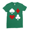 Casino Signs Ladies Fitted T-Shirt