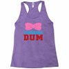 tweedle dee matching Racerback Tank