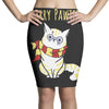 pawter cat Pencil Skirts