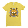 deco gasmask Ladies Fitted T-Shirt