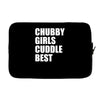 chubby girls cuddle best Laptop sleeve