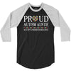 proud autism auntie 3/4 Sleeve Shirt
