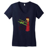 save the princess Women's V-Neck T-Shirt