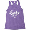 lucky shirt 2 Racerback Tank