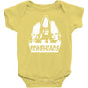 coneheads   eierkopf retro kult serie lustig dickkopf glatze Baby Onesie