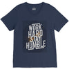 Work Hard, Stay Humble V-Neck Tee