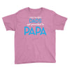 Only the Best Dads get Promoted to Papa Youth Tee