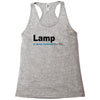lamp   brick tamland likes this facebook thumbs up mens white t shirt Racerback Tank