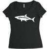 Grandma Shark Women's Triblend Scoop T-shirt