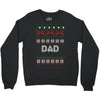 ugly christmas dad Crewneck Sweatshirt