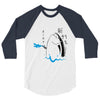 Fish Holdup 3/4 Sleeve Shirt