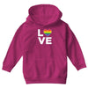 lgbt love Youth Hoodie