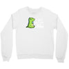 sad t rex Crewneck Sweatshirt