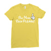 One More Beer Please Ladies Fitted T-Shirt