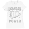 uganda power Ladies Fitted T-Shirt