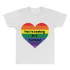 You're Looking At A Rainbow All Over Men's T-shirt
