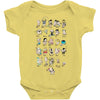 shakespeare a z Baby Onesie