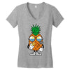 pineapple summer Women's V-Neck T-Shirt