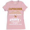 Capricorn Hated By Many Wanted By Plenty Disliked By Some Confronted B Ladies Fitted T-Shirt