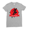 vic ninja Ladies Fitted T-Shirt