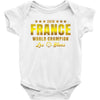 World Champion France 2018 Les Blues Baby Bodysuit
