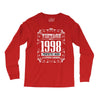 vintage made in 1998 perfectly aged a living legend Long Sleeve Shirts