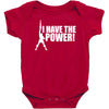 he man 80s retro cartoon cool funky Baby Bodysuit