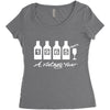 bottles 1965   mens funny Women's Triblend Scoop T-shirt