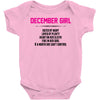 December Girl Hated By Many Baby Onesie