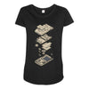 gameboy breakdown Maternity Scoop Neck T-shirt