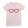 kacamata red Ladies Fitted T-Shirt