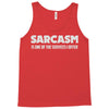 sarcasm services Tank Top