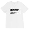 hangovers you kicked ass bro funny cool party booze alcohol geek shirt V-Neck Tee