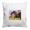 No Swag Throw Pillow