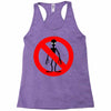 stop alien Racerback Tank