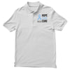hope love cure stomach cancer awareness Men's Polo Shirt