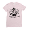 happy halloween Ladies Fitted T-Shirt