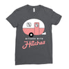 bitches with hitches Ladies Fitted T-Shirt
