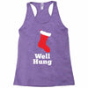 well hung Racerback Tank
